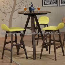 White good condition size : Round High Top Bar Table And Chair Set Indoor Bistro Set Target Malaysia