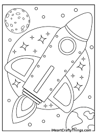 Outer space coloring pages for preschoolers. Outer Space Coloring Pages Updated 2021