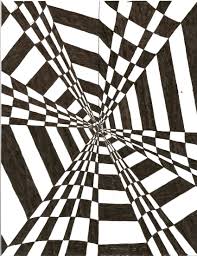 Art Black And White Optical Illusion Images Op Art By Selestes Arrow On Deviantart Op Art Lessons Op Art Optical Illusions Art
