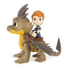Amazon.com: Dreamworks Dragons Rescue Riders, Cutter and Dak, Dragon and  Viking Figures with Sounds and Phrases : Toys & Games