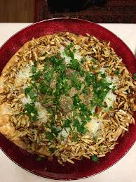 Jordanian Mansaf Recipe Genius Kitchen Mansaf Recipes Jordanian Food