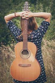 Bohosantafetrail Music Photoshoot Music Love Guitar Girl