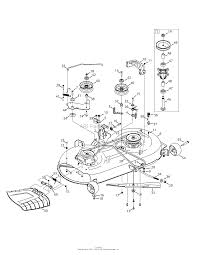 The alternator is a set of wire coils under the flywheel of the engine that generates electricity to power the tractor when it's running. Mtd 13ap78xs099 247 203761 T1800 2015 Parts Diagram For Mower Deck