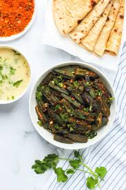 Bake with the almond on the cookie. Indian Spiced Stuffed Okra Bharwa Bhindi Ministry Of Curry