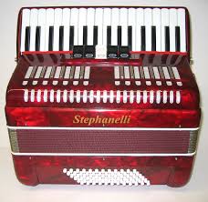 Stephanelli 72 Bass Piano Accordion