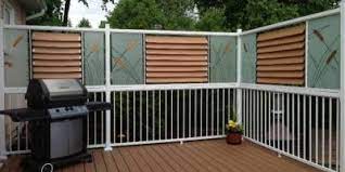 Start by creating a frame to set the privacy screen. Louvered Deck Railings Flexfence Louver System