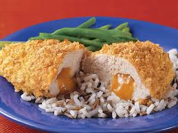 Crunchy Cheese-Stuffed Chicken