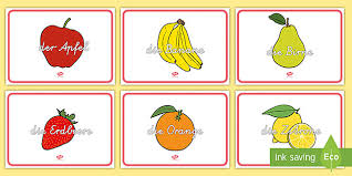 Ausmalbilder und malvorlagen ausmalbilder.info letztes update : Obstnamen Auf Obst Zum Ausschneiden Teacher Made