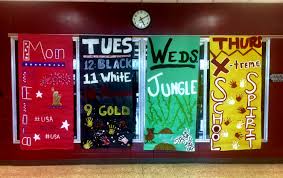 Homecoming Week Theme Days Spirit Days School Spirit School Spirit Days School Spirit Week Homecoming Spirit Week