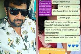 #chiranjeevi sarja #chiranjeevi sarja brother #dhruva sarja. Chiranjeevi Sarja Writes Don T Know What S In Store For Us Tomorrow In His Last Whatsapp Chat With Friend Prajwal Devaraj India Com