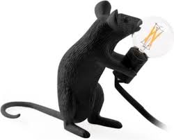 Goedkope muis deze muis is relatief goedkoop. Bol Com Muis Lamp Zittend Zwart Inclusief Led Lamp Woonaccessoire
