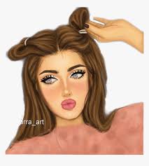 It is less likely in the farthest northern countries such as norway, denmark, sweden and finland, but there is always a minority who has some or all of the features you describe. Girl Gurl Bff Hair Brownhair Brown Eyes Blue Blueeyes Brown Hair Cartoon Girl Hd Png Download Kindpng
