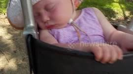 Cutest boy failing to stay awake while eating noodles