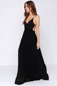 Lulus Exclusive Blooming Prairie Crocheted Black Maxi Dressat Lulus Com Black Maxi Dress Dresses Crochet Dress Boho