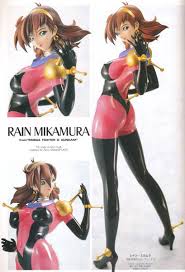 P-UNIT 機動武闘伝Ｇガンダム レイン・ミカムラ ガレージキット ガレキ レジン JAF-CON キャラホビ