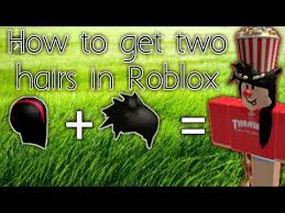 Locate your desired second hair item that you want to equip. How To Get Two Hairs On Roblox Any Device No Scams Super Easy Youtube