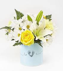 At prestige flowers, we have a number of fantastic flower arrangements perfect for the happy occasion. Tiny Miracle New Baby Boy Bouquet Same Day Delivery Flowers Fast