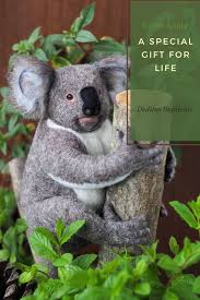 Sculpture Koala Needle Felted Taxidermy Koala Lover Gift Felt Animal Bears Baby Miniature Art Wool Realistic Ooak Australia Figurine In 2020 Felt Animals Gifts For Pet Lovers Needle Felting