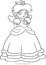 Mario in mario kart wii omalovnka free printable coloring. 15 Pics Of Mario Princess Coloring Pages Mario Princess Peach Coloring Home