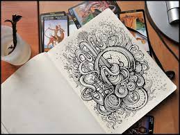 Showcase Of Beautiful Moleskine Art Book Drawing Sketchbook Drawings Sketch Book
