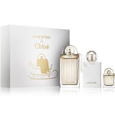 By the end of september 2014 chloe love story will make its appearance in travel retail stores globally in 30ml, 50ml and 100ml versions of eau de parfum concentration. Chloe Love Story Edp And Body Milk Set Loveby Beauty Store Loveby