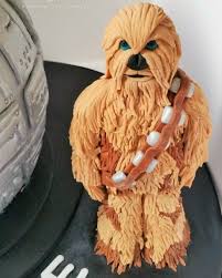 Chewbacca Model Chewbacca Starwars Starwarscake Star Wars Cake Star Wars Party Chewbacca Cake