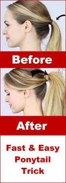 Tip A Better And Sassier Poofy Ponytail In Less Than 5 Minutes Clever Diy Ideas Ponytail Hairstyles Easy Hair Ponytail Styles Ponytail Hairstyles