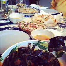 With its roots in religious observance, la viglia customarily. Seven Fish Feast An Italian Christmas Eve Seven Fishes Italian Christmas Recipes Italian Christmas Eve Dinner