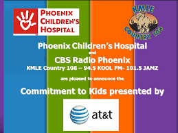 United states online radio directory, page 1. Phoenix Children S Hospital And Cbs Radio Phoenix Kmle Country 108 94 5 Kool Fm Jamz Are Pleased To Announce The Commitment To Kids Presented Ppt Download