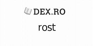 Pagesothercommunitysunt născut în moldovavideostraian băsescu luat la rost de o locuitoare a oraşului bălţi😀. Dex Rost Rost DefiniÅ£ie Rost Dex Ro Mobile