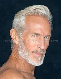 Jack Guy Slicked Back Hairstyle Grey Hair Men Older Men Haircuts Older Mens Hairstyles