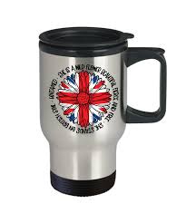 British Wildflower Inspirational Travel Mug With Lid Coffee Cup Coffee Cups Mugs Travel Mug