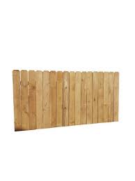 If enjoying the peace and quiet in your backyard leaves you feeling exposed, a privacy fence may be and when it comes to building prominent structures like fences, cedar is one of the best materials out. 4 X 8 Cedar Dog Ear Wood Fence Panel At Menards