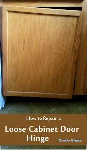 How To Repair A Loose Cabinet Door Hinge Cabinet Doors Cupboard Door Hinges Kitchen Cabinet Doors