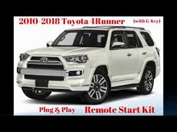You need to purchase a blank toyota key (from ebay, amazon. 2010 Toyota 4runner Plug Play Remote Start Kit G Key Updated Youtube