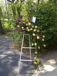 Funeral Arrangement Green Roses And Orchids Funeral Flower Arrangements Funeral Floral Arrangements Funeral Floral