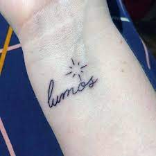 Lumos Spell Tattoo Harry Potter Tattoo Small Lumos Tattoo Tattoos