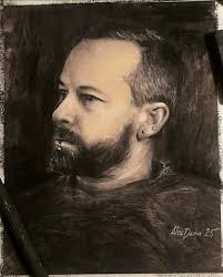 Portrait of life partner hamish