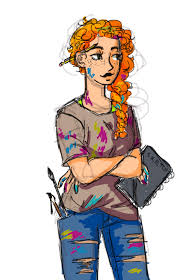 Pin By Meow On Rachel Percy Jackson Fan Art Percy Jackson Rachel Elizabeth Dare