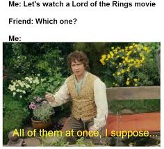 If you and your crew just finished watching netflix's new friendship comedy someone great and you're looking for more movies to watch with friends. Reddit The Front Page Of The Internet Lord Of The Rings Lotr Hobbit Memes