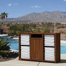 Texture, tone and playful details. Pool Towel Storage Outdoor Off 56