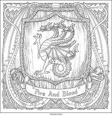 This monsters themed coloring page is a fun and easy coloring page for both beginner to advanced artists. Game Of Thrones Malvorlage Coloring And Malvorlagan