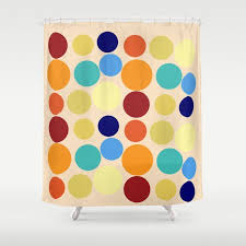 Black And White Polka Dot Shower Curtain Stop Neglecting Bathroom Decor Our Designer Shower Curtains Bring A Fresh New Feel To An Overlooked Space Hookless And Extra Long These Bathroom Curtains Fe In 2020