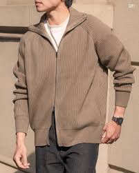 New Arrival | Caleb Zipper Jacket Một mẫu áo khoác len đơn giản, nhưng có  thể dễ dàng phối cùng nhiều item từ áo trơn, sơ mi hoạ tiết tới những chiếc