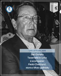 Hijo de Juan Carlos Tacchi El mundo del fútbol y la comunidad abruzzesa,  Italia, se mistraron conmocionados por el fallecimiento de Giancarlo  Tacchi, ocurrido este martes por la mañana en el hospital