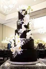 Stylish Black Wedding Cakes Wedding Planning Ideas Inspiration Wedding Dresses Deco Black Wedding Cakes Gothic Wedding Cake Black And White Wedding Cake