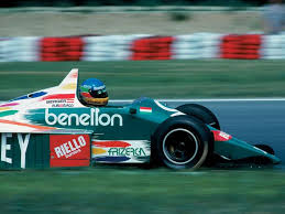 gerhard berger ベネトン f1マシン 車
