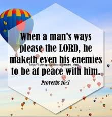 What Does Proverbs 16:7 Mean? | Bibleref.Com