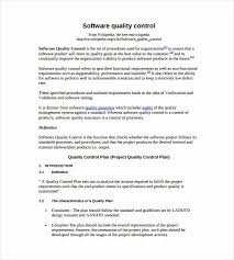 Quality Management Plan Template Luxury 12 Quality Control Plan Templates Free S In 2020 Business Letter Format Letter Format Sample Event Planning Checklist Templates