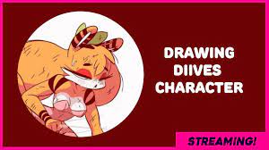 Drawing @DiivesArt Character Stream by LoulouVZ -- Fur Affinity [dot] net